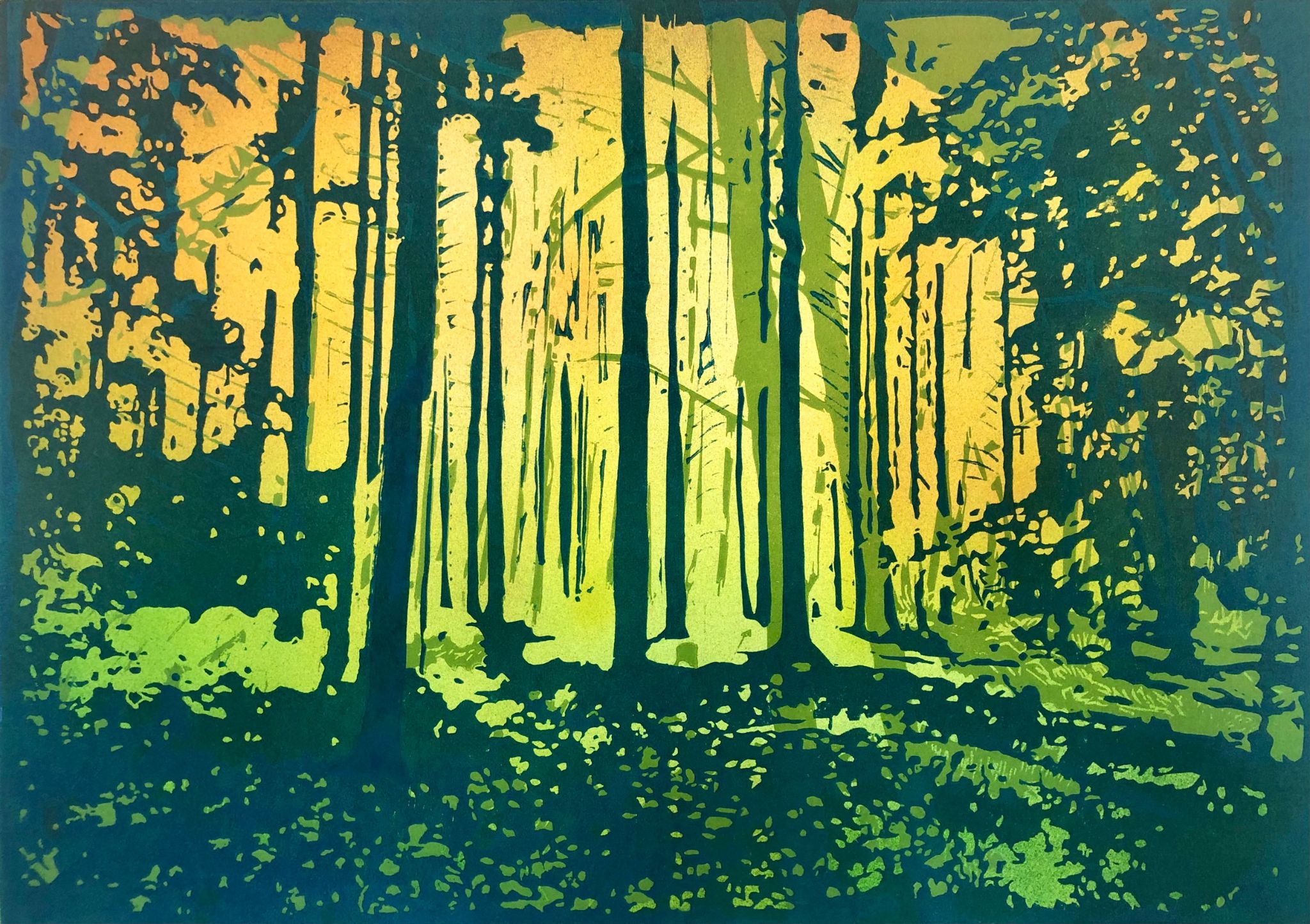 Tina Numberger Linoprint 01