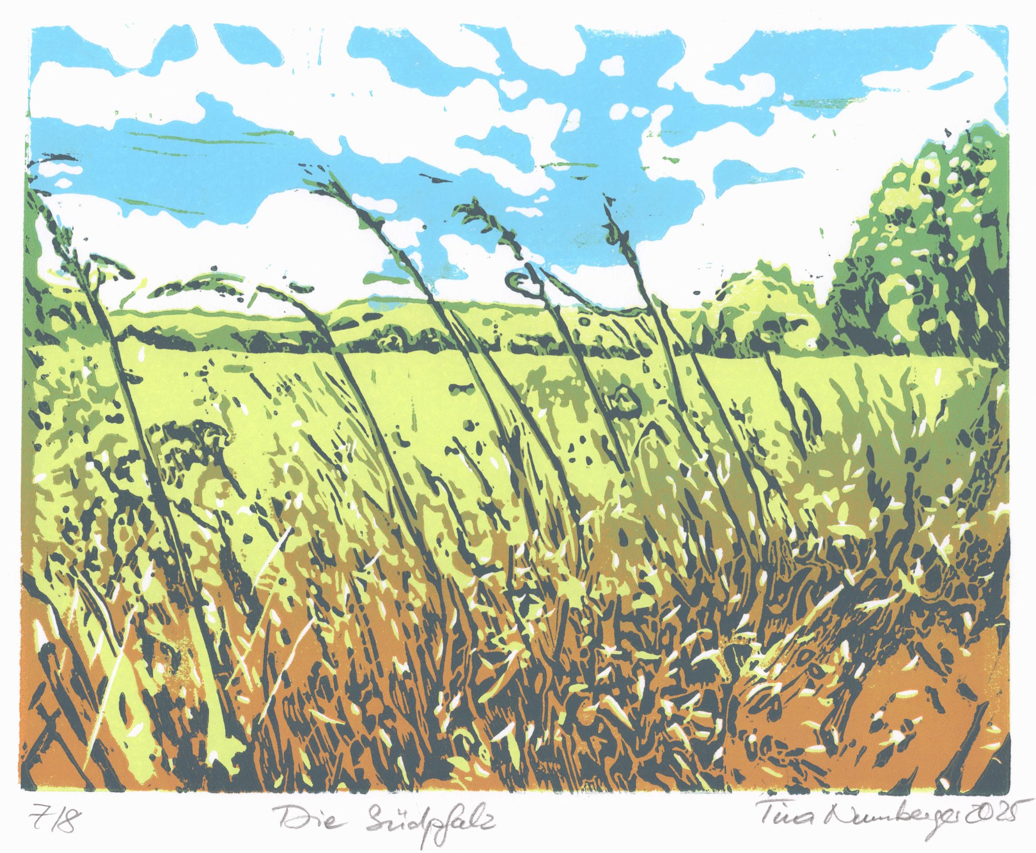 Tina Numberger Linoprint 02