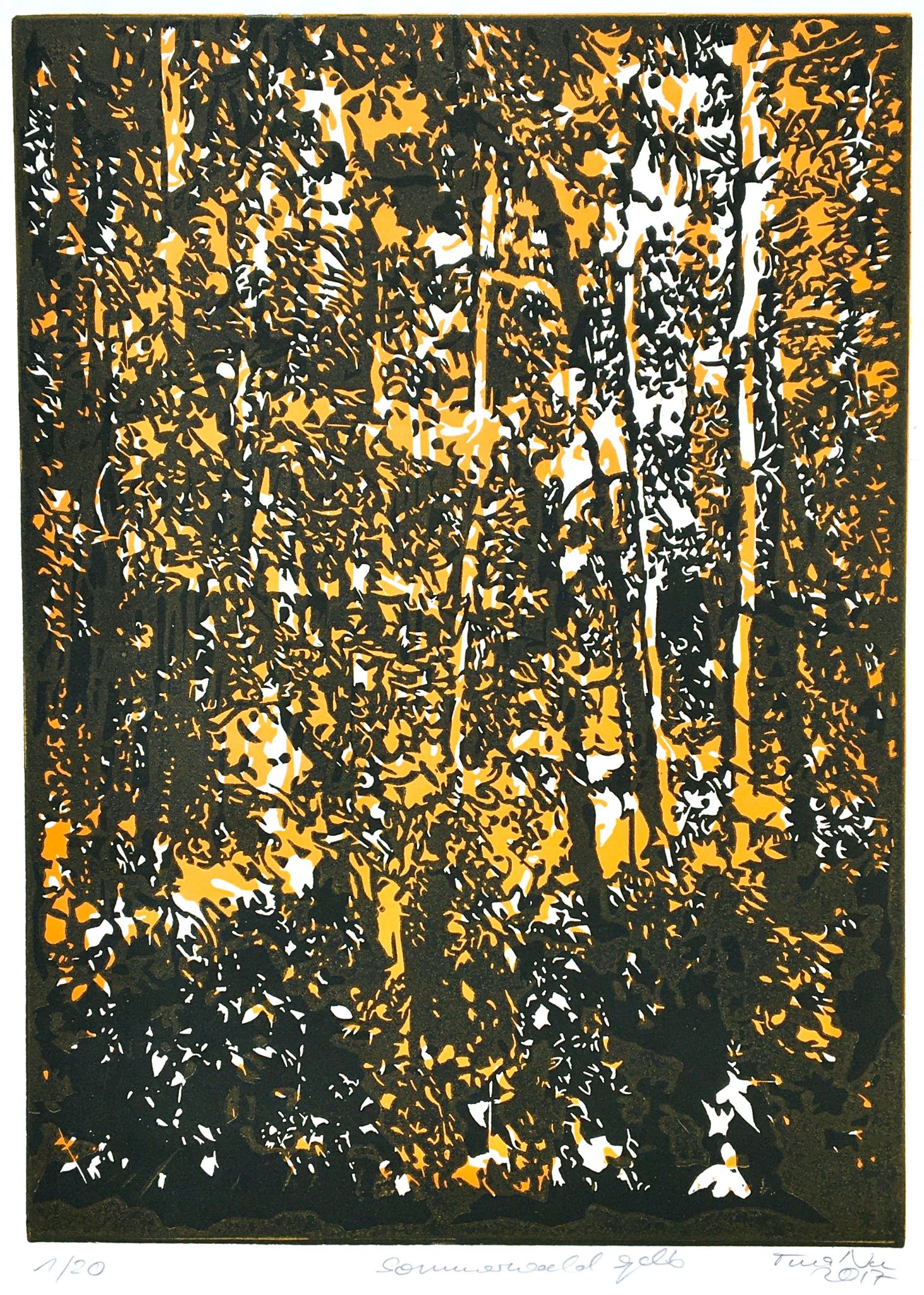 Tina Numberger Linoprint 07